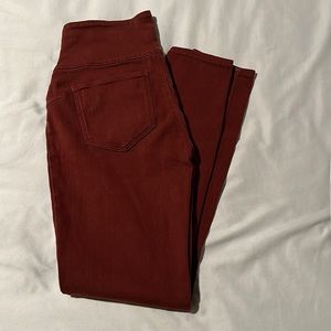 Spanx jeans/pants burnt orange/red small